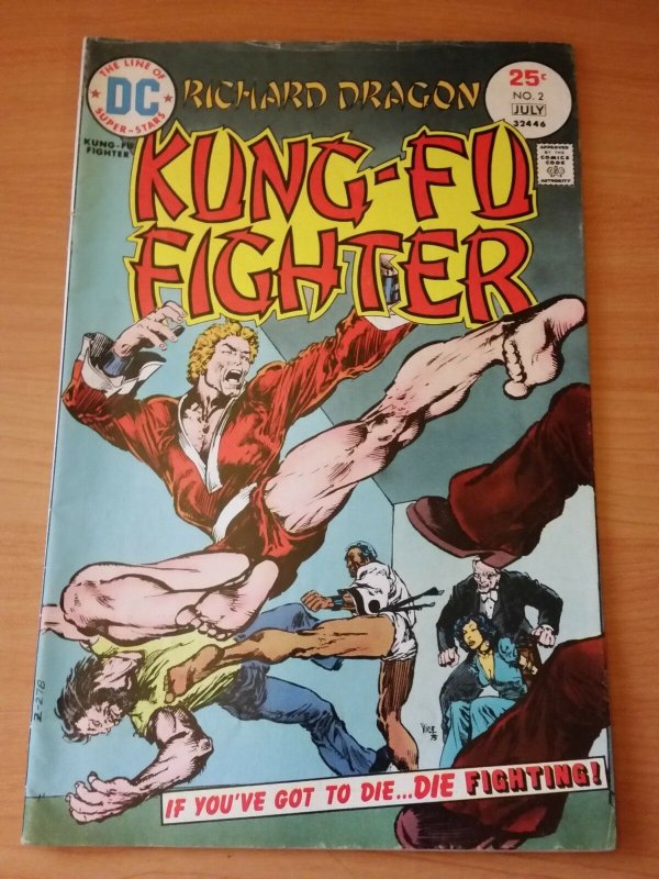 Richard Dragon Kung-Fu Master #2 ~ FINE - VERY FINE VF ~ 1975 DC COMICS