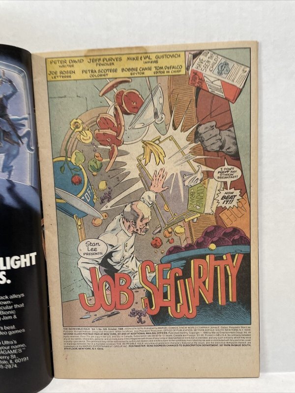 Incredible Hulk #348