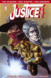 Justice Inc. (Dynamite) #1D VF/NM ; Dynamite | the Shadow Doc Savage the Avenger