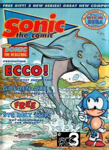 Sonic the Comic #13 VG ; Fleetway Quality | low grade comic Hedgehog Ecco the Do