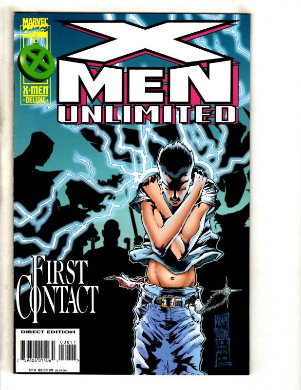 Lot Of 10 Unlimited X-Men Marvel Comic Books # 1 2 3 4 5 6 7 8 9 10 Storm DB10