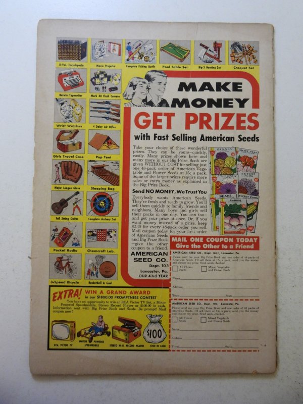 Mystery in Space #66 (1961) VG- Condition 1/2 spine split