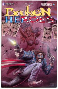 BROKEN HEROES #1, VF/NM, Linsner, Fillbach Bros, Sirius, 1998