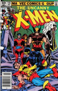 The Uncanny X-Men #155 (1982) X-Men [Key Issue]