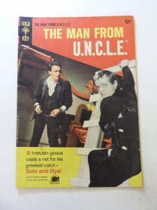 The Man From U.N.C.L.E. #7 VG condition stain front cover