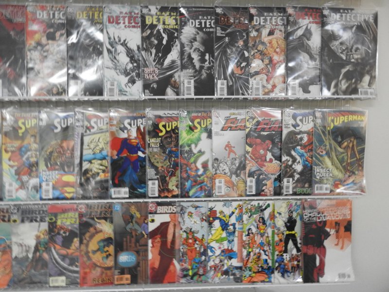 Huge Lot 170+ Comics W/Batman, Superman, Birds of Prey+ Avg VF- Condition!