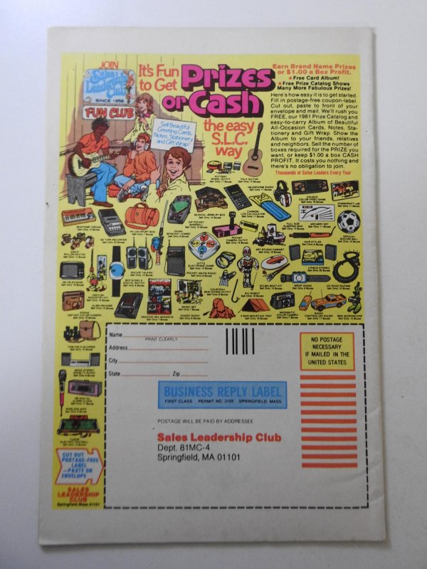 The Amazing Spider-Man #218 Newsstand Edition (1981) FN+ Condition!