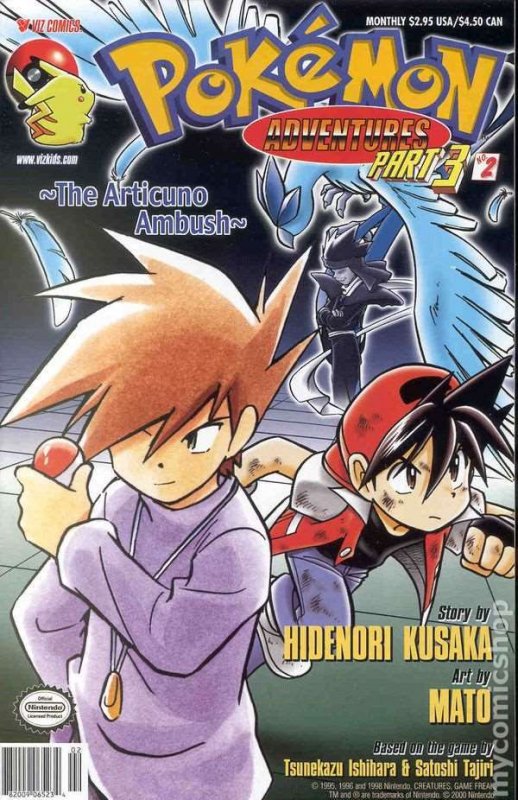 The Best of Pokemon Adventures: Red Manga Viz