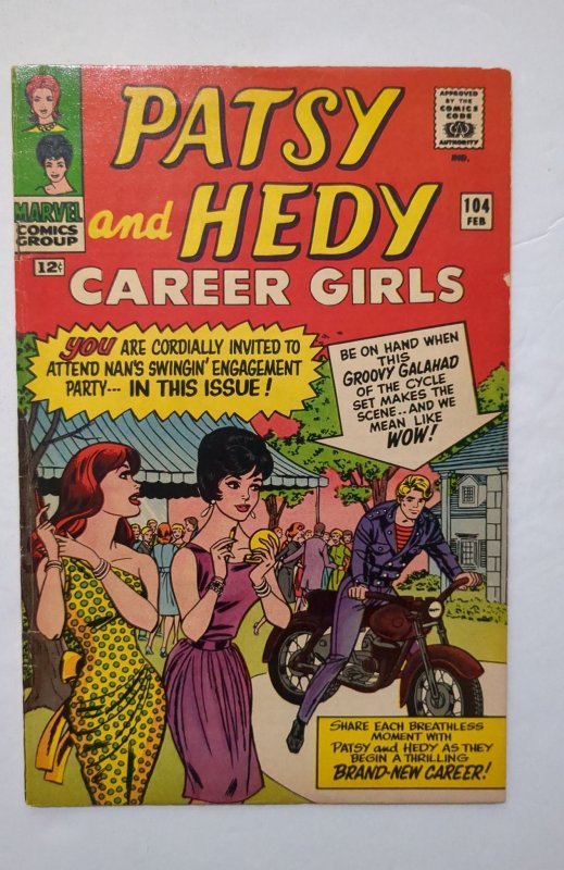 Patsy and Hedy #104 (1966) FN+ 6.5