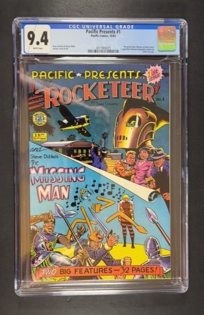 Pacific Presents #1 (1982) CGC 9.4 DAVE STEVENS!!