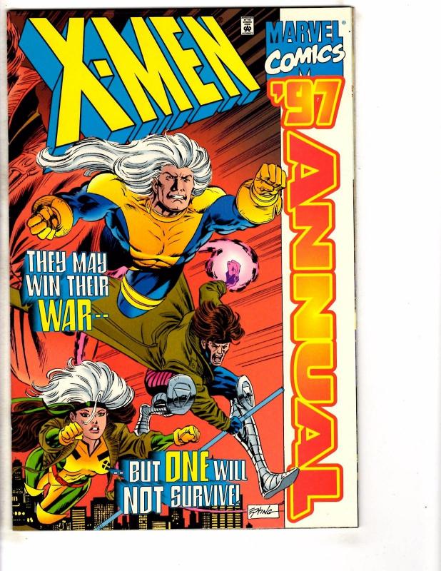 Lot Of 7 X-Men Marvel Comic Books # 1 2 (2) 3 95' 96' 97' Wolverine Gambit J203