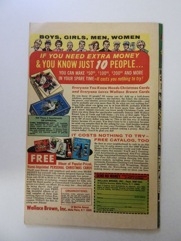 Iron Man #6 (1968) VG 1/2 spine split, bottom staple detached from cover