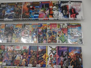 Huge Lot of 170 Comics W/ Ghost Rider, Punisher, Wolverine. Avg. VF- Condition