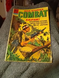 War-Stories COMBAT SAIPAN! #26 October 1967 Silver Age WW2 Stories Dell Comics
