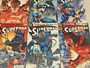 SUPERMAN#204-215 VF/NM LOT 2004 JIM LEE RUN DC COMIC