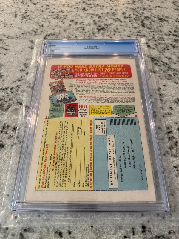 (Uncanny) X-Men # 59 CGC Graded 6.0 Marvel Comic Book Neal Adam JH18