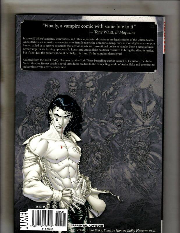 Anita Blake Vampire Hunter HARDCOVER Marvel Comics Vol. # 3 Guilty Pleasure J355 