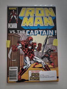Iron Man #228 Newsstand Edition (1988) Iron Man