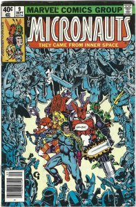 Micronauts #9 (1979)