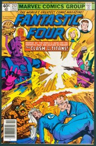 Fantastic Four 212 VF 8.0 Newsstand Marvel 1979
