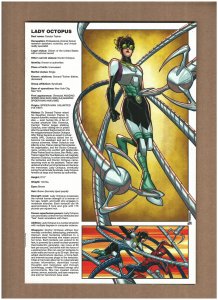 Sinister War #4 Marvel Comics 2021 Marvel Handbook Cover LADY OCTOPUS VF+ 8.5