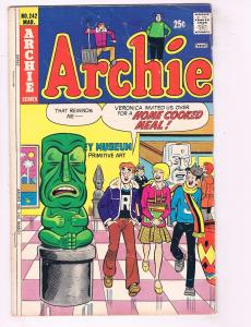 3 Archie Comic Books # 242 + Life With Archie # 161 + Pals N Gals # 97 VG J55