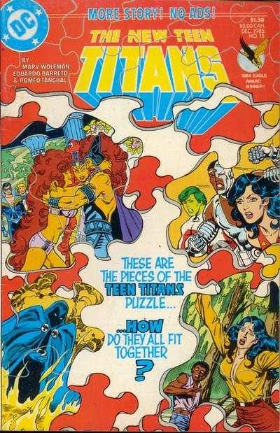 New Teen Titans (1984 series)  #15, NM + (Stock photo)