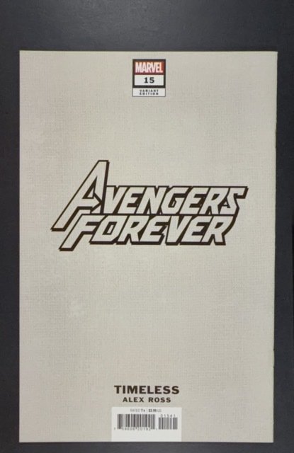 Avengers Forever #15 Ross Cover (2023) ALEX ROSS VIRGIN VARIANT