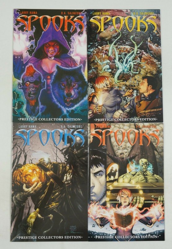 Spooks #1-4 VF/NM complete series R.A. SALVATORE all prestige collectors variant 