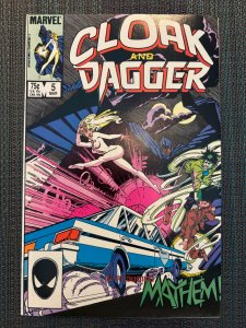 Cloak and Dagger #5 Direct Edition (1986)