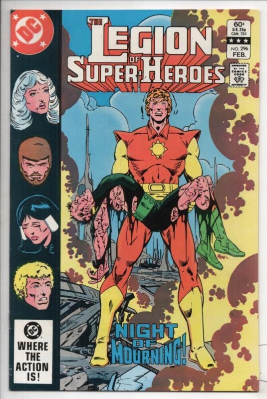 LEGION OF SUPER HEROES #296, NM, Mourning, DC, 1983 more DC in store