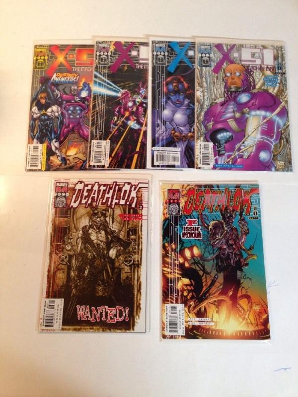 Mtech Lot X-51 1-4 Deathlok 1-2 Near Mint Lot Set Run