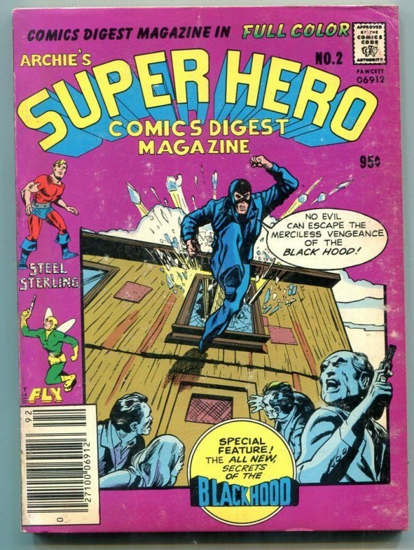 Archie's Super Hero Digest #2 1979- Jack Kirby Neal Adams Black Hood