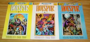 Hotspur #1-3 VF/NM complete series BEN DUNN tim truman OSTRANDER eclipse comics