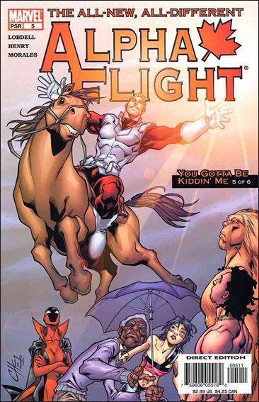 Marvel ALPHA FLIGHT (2004 Series) #5 FN/VF