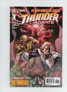 THUNDER Agents #1 - War With The Subterraneans New 52 - (Grade 9.2) 2012