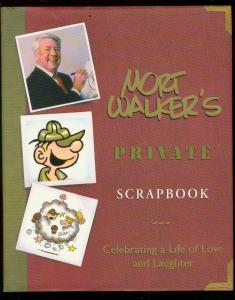 MORT WALKER'S PRIVATE SCRAPBOOK HARDCOVER-BEETLE BAILEY NM