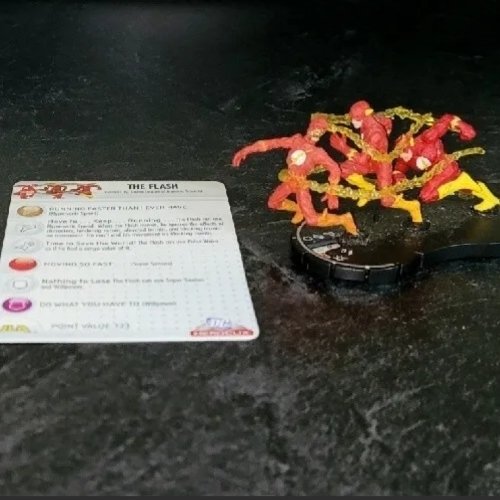 Wizkids Heroclix DC Crisis 057 The Flash Super Rare Miniature Figure 