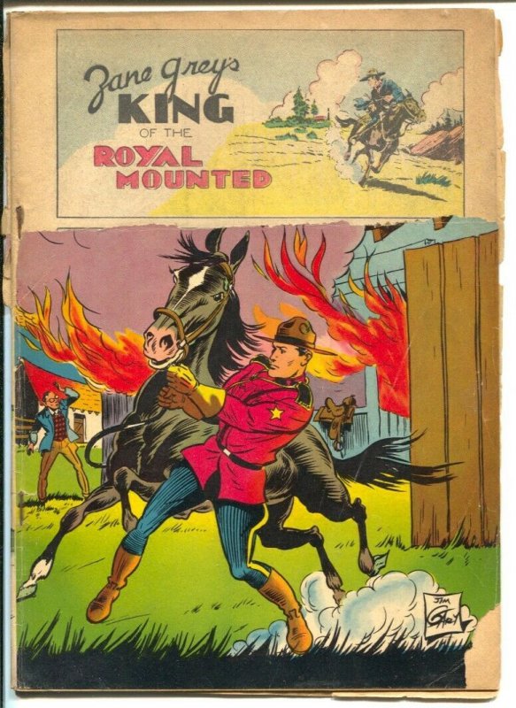 King Of The Royal Mounted-Four Color Comics #207 1948-Zane Grey-P