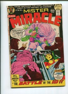 MISTER MIRACLE #8 (VF+) BATTLE OF THE ID! 1972
