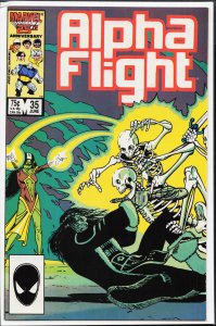 Alpha Flight #35 (1986) Alpha Flight