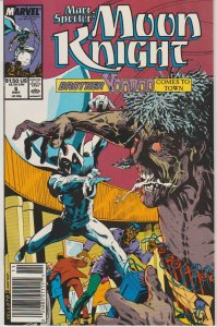 Marc Spector Moon Knight # 6 Newsstand Cover NM Marvel 1989 [J7]