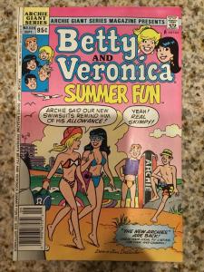 Archie Comics Betty And Veronica 598 * Summer Fun *