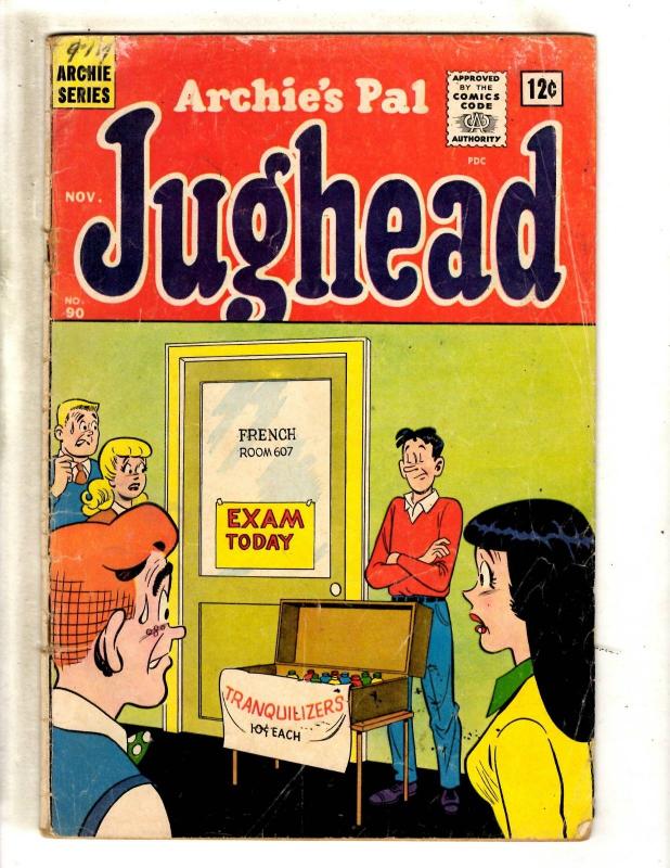 Archie's Pal Jughead # 90 GD Archie Series Comic Book Betty Veronica Riverda JL2