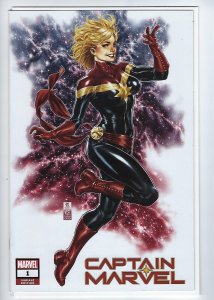 Captain Marvel #1 (2019) Retailer Exclusive Mark Brooks RTD Variant NM