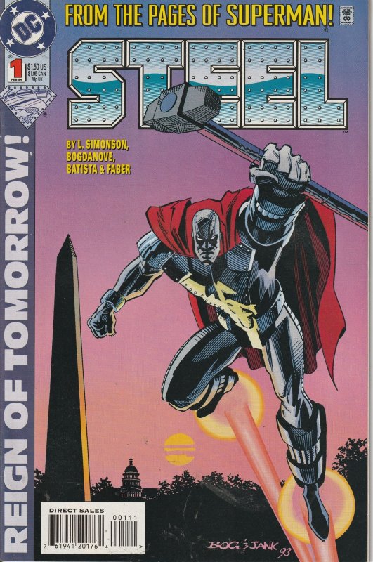 Steel #1 Direct Edition (1994)