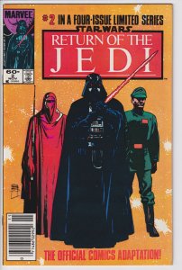 STAR WARS RETURN OF THE JEDI #2 (Nov 1983) 1st full app Emperor Palpatine VF 8.0