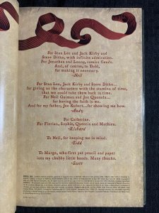 2004 MARVEL 1602 by Neil Gaiman & Andy Kubert HC/DJ FVF/VG 1st Marvel Comics