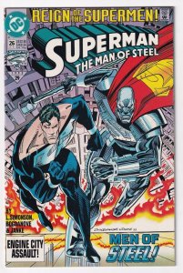 Superman Man Of Steel #26 October 1993 DC Louise Simonson Jon Bogdanove Janke