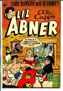 Li'l Abner #91-1952-Toby-Sadie Hawkins Day-Al Capp-Schmoo-Canadian-VG